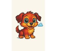 Happy Puppy Smiles: Adorable cartoon dog notebook for writing, drawing, or daily doodles.