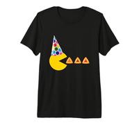 Happy Purim Video Game Eating Hamantashen Queen Esther Premium T-Shirt