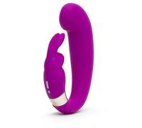 Happy Rabbit G-Spot Clitoral Curve Vibrator - Purple Purple