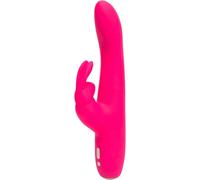 Happy Rabbit Slimline Curve Rechargeable Rabbit Vibrator - Pink Pink