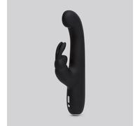 Happy Rabbit Slimline G-Spot USB Rechargeable Rabbit Vibrator Black