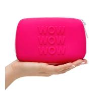 Happy Rabbit WOW Small Silicone Zip Storage Case Pink