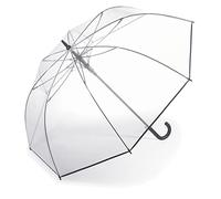 happy rain Golf Umbrella Automatic XXL Transparent Extra Large, transparent, XL