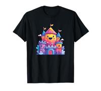 Happy Rainbow Castle for Kids Fairytale Fantasy T-Shirt