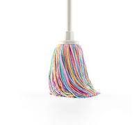 Happy Rainbow - Recycled Microfibre Mop Super Absorbent with Universal Thread Extra Large Head 22 cm Sustainable and Resistant for Cleaning Floors and Home