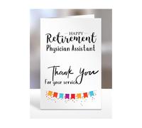 Happy Retirement Card for Physician Assistant, Men, Women, Him, Her, Gifts from Colleagues, Boss, Supervisor, Manager, Work, Presents for Workmate, A5-258c_21