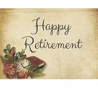 Happy Retirement: Special Retirement guestbook keepsake for your guests to write in at your special farewell event.