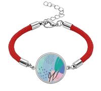 Happy s Art Pattern Lucky Red String Bracelet Rope Bracelet Handmade