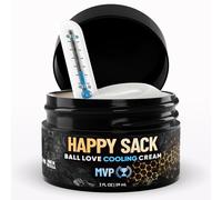 Happy Sack Nut Love Cooling Cream, Anti Chafing & Deodorant for Men, Fresh Balls MVP Scent, 2 oz