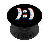 Happy Sad Smile Meme PopSockets Swappable PopGrip