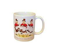 Happy Saint David's Day - Little Welsh Lady Jig Mug