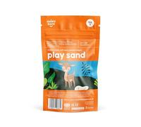 Happy Sand® 100g Bag of Premium Grade Naturally Light Coloured Play Sand, 100% Natural, Soft, Non-Toxic, Non-Staining, Clean & Washed, Child Safe, for Playing, Crafts, Pets, Aquarium and More