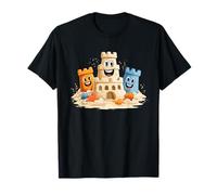 Happy Sandcastles Ocean Adventure Beach T-Shirt