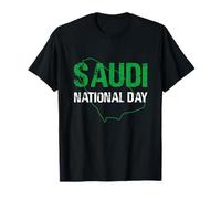 Happy Saudi Arabia Tree Swords National Day T-Shirt