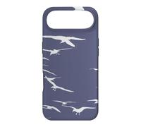 Happy Seagulls Flying In The Sky White Silhouette Case for iPhone Air