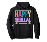 Happy Seollal 2022 Korea Public Holiday Pullover Hoodie