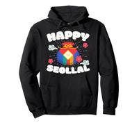 Happy Seollal 2022 Korea Public Holiday Pullover Hoodie