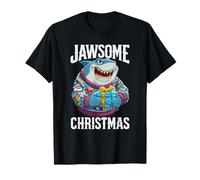 Happy Shark in Christmas Style for Jawsome Xmas Lovers T-Shirt