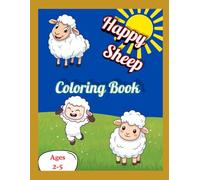 Happy Sheep Coloring Book
