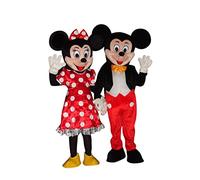 Happy Shop Mickey Mouse and Minnie Mouse Adult Halloween Costume