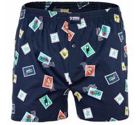 Happy Shorts Men Web Boxer Shorts Style Casual Cotton Patterned