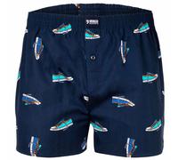 Happy Shorts Men Web Boxer Shorts Style Casual Cotton Patterned
