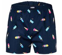 Happy Shorts Mens Web Boxer Shorts American Style Cotton, Patterned