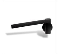 Happy Sinks Magnetic Sink Organiser & Dishcloth Holder - One Size, Composite, Black - Easy Kitchen Organisation with Magnetic Hooks for Sink - Fast-Drying Dishcloth Rail