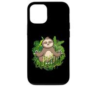 Happy Sloth Breath Mindfulness Compassion Meditate Kindness Case for iPhone 12/12 Pro