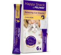 Happy Snack by FELIWAY Delicious Relaxing Chicken Flavour Treat for Cats, Conta