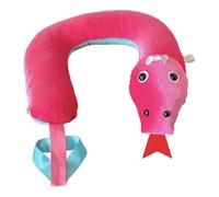 Happy Snakes - Made in Britain. Weighted Shoulder Companion - Approx 1.5kg - Neon Pink & Turquoise