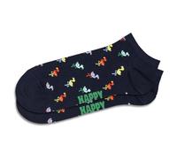 HAPPY SOCKS 1 Pack Low Socks, Striped Cotton Summer Socks, Funny Gifts for Men and Women