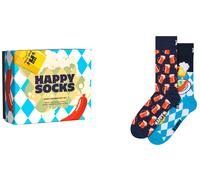 Happy Socks 2-Pack Wurst and Beer Socks Gift Set, Light Blue, 41-46 (Pack of 2)