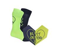Happy Socks 2-Pack Bestie Socks Gift Box, Navy/Green - Small/Medium