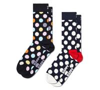 Happy Socks, 2-Pack Crew Socks, Polka Dot Socks for Men and Women