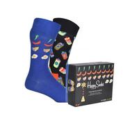 Men's 2-Pack Friday Night Socks Gift Box, Black/Blue - Size: 7/7.5/8/8.5/5/5.5/6.5/6