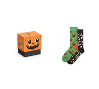 Happy Socks 2-Pack Halloween Trick Or Treat Gift Set Socks, Orange, 41-46