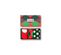 Happy Socks 3-Pack Holiday Classics Socks Gift Box, Multi - Small/Medium