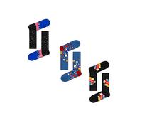 Happy Socks 3-Pack Outer Space Socks Gift Set Multi