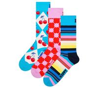 Happy Socks 3-Pack Unisex Socks - Gift Box, Mixed Colors