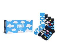 Happy Socks 4-Pack Cloudy Socks Gift Set Crew Socks Size-36-40