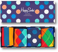 Happy Socks, 4-Pack Gift Box Crew Socks, Polka Dot Socks for Men and Women