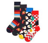 Happy Socks 4-Pack Unisex Socks - Gift Box, Classics, Mixed Colors ...