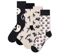 Happy Socks 4 Pack Unisex Socks - Gift Box, Classics, Mixed Colors ...