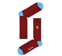 Happy Socks Alien Ribbed Embroidery Printed Crew Socks, Multicoloured, 41-46