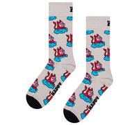 Happy Socks Bad Pig Socks, Grey