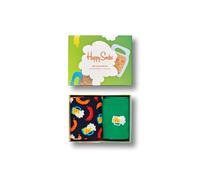 HAPPY SOCKS Beer Lovers Combed Cotton Socks 2 Pairs in Gift Box Size 4 - 7