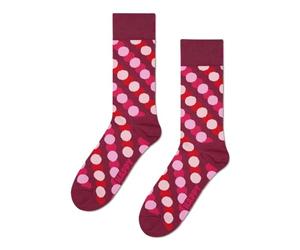 Happy Socks Big Dot Shade Sock, Dark Red, 41-46