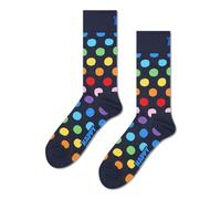 Happy Socks Big Dot Sock, Navy, 41-46