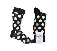 Happy Socks Big Dot Socks, Black/Multi - Medium/Large